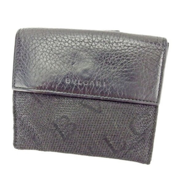 Bvlgari Key case Key holder Black leather Woman unisex Authentic Used P827 - Picture 2 of 8